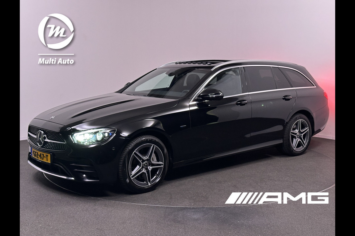 Mercedes-Benz E-Klasse Estate 300 e AMG Plug In Hybrid PHEV | Schuifdak | Trekhaak af Fabriek  Widescreen Navi | Multibeam LED | Apple Carplay | Camera | Alcantara Sportstoelen Verwarmd  |