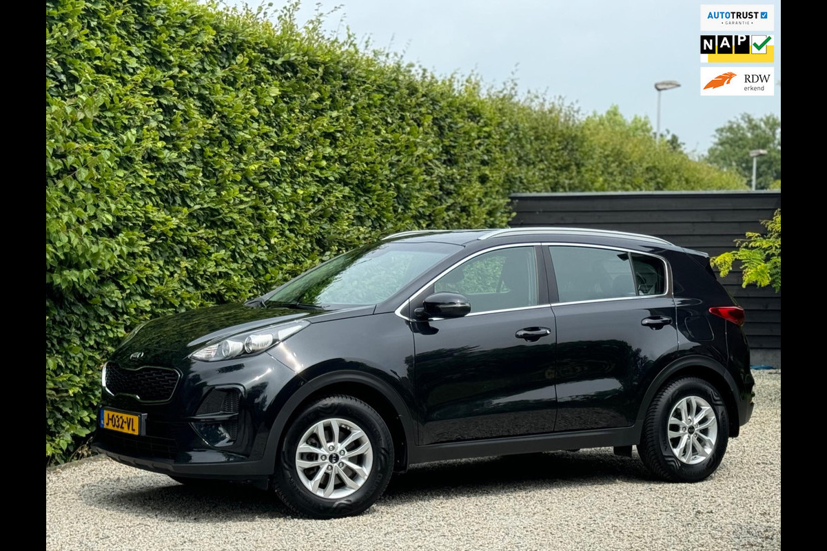 Kia Sportage 1.6 GDI COMFORT SPORTLINE, TREKHAAK, ZWART METALLIC