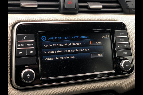 Nissan Micra 1.0L Acenta | Apple Carplay, Bluetooth, Cruise, Airco | NAP |