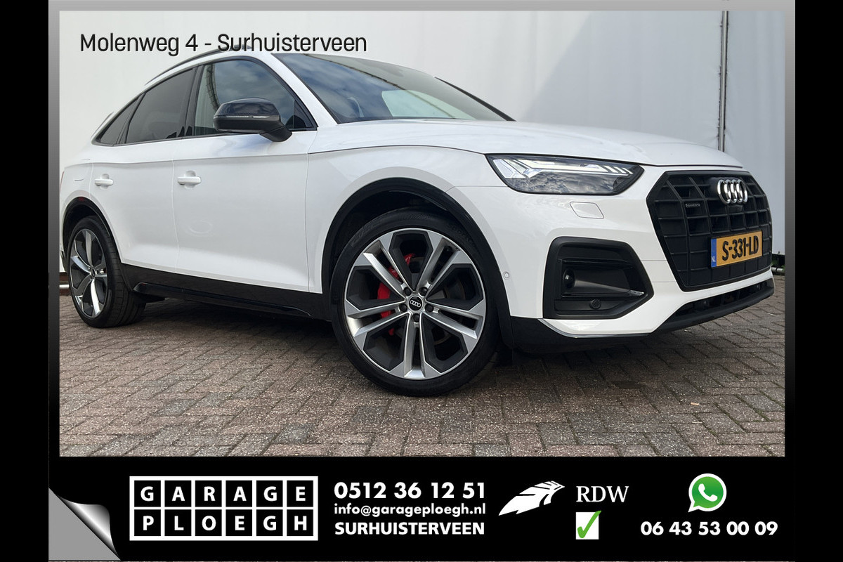 Audi Q5 Sportback 50 TFSI S-Line Competition Vol! ACC Luxe-Leder 360Camera Trekhaak