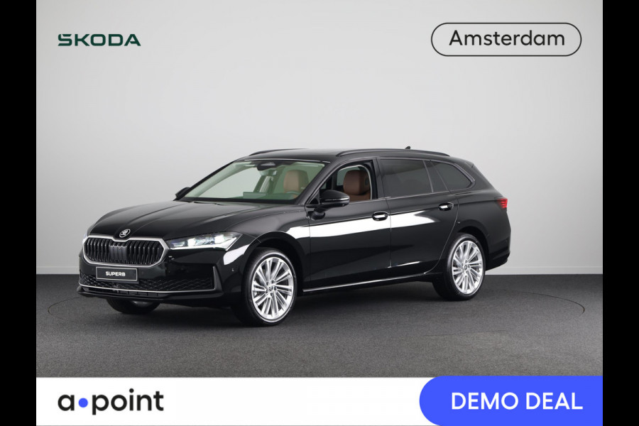 Škoda Superb Combi 1.5 TSI MHEV First Edition | Cognac leder | Led Matrix | 19 inch | Panoramadak