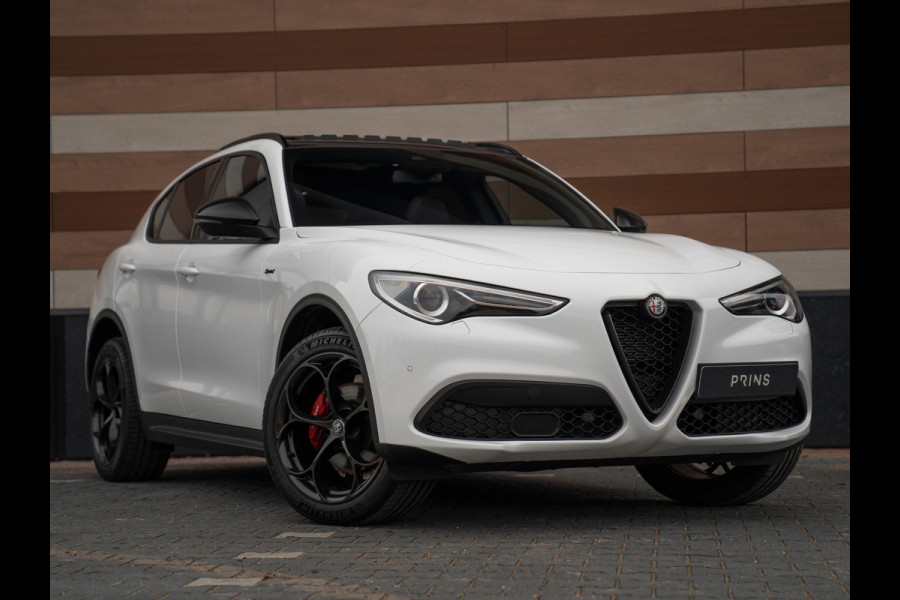 Alfa Romeo Stelvio 2.0T 300pk | Veloce stoelen | Pano-dak | Adapt. cruise | CarPlay | Camera