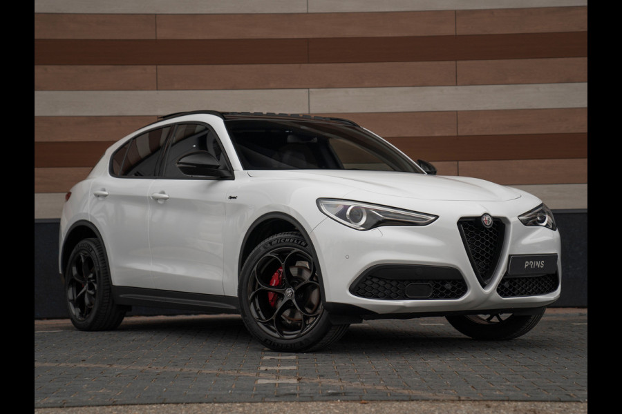 Alfa Romeo Stelvio 2.0T 300pk | Veloce stoelen | Pano-dak | Adapt. cruise | CarPlay | Camera