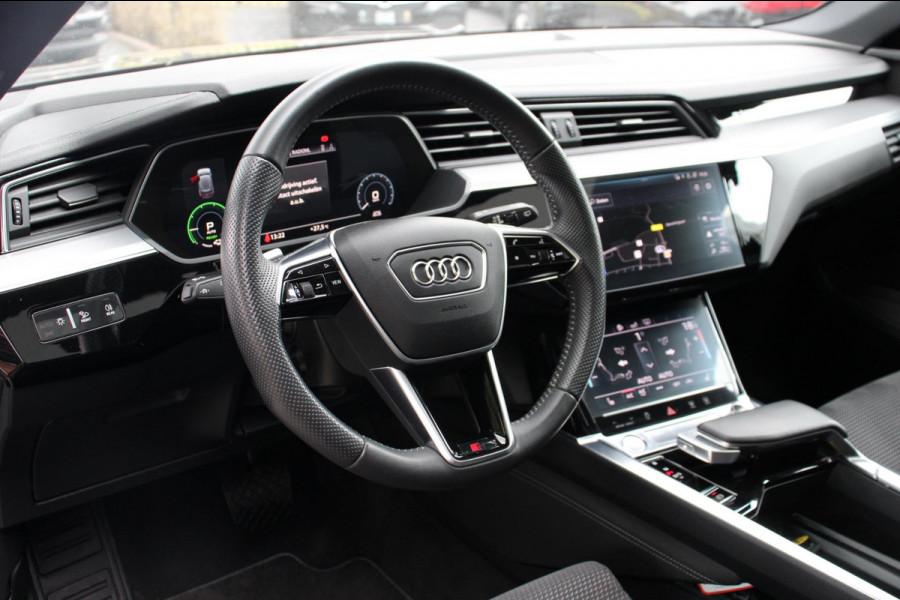 Audi e-tron 55 Quattro Advanced 1e Eig Luchtvering Virtual Pano S-Line Black Optic 20''