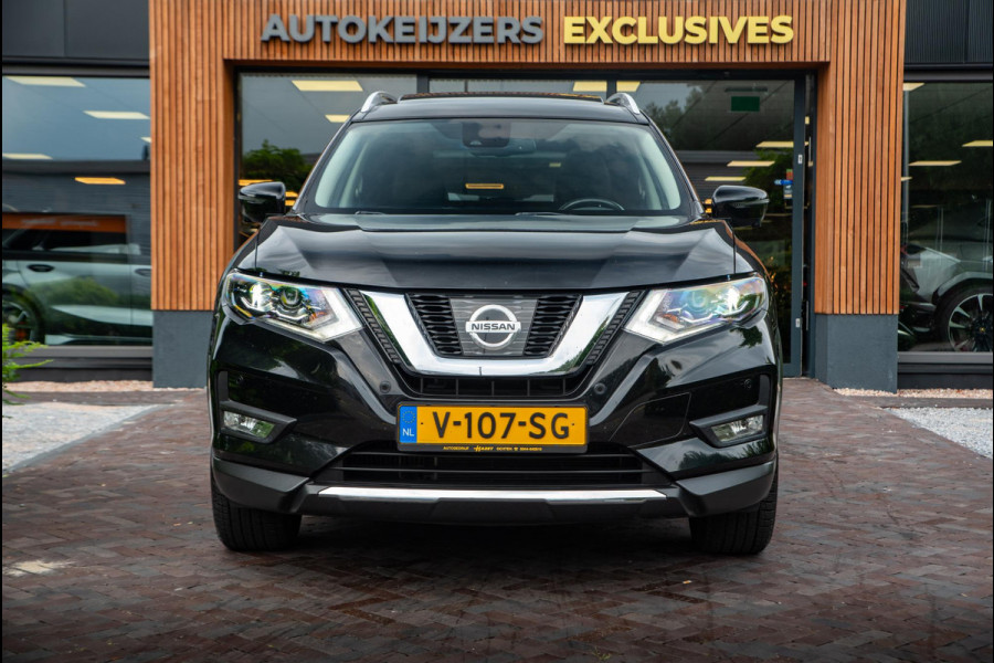 Nissan X-Trail 1.6 DIG-T Tekna Grijs Kenteken Panodak Bose 360 Camera Leer Keyless