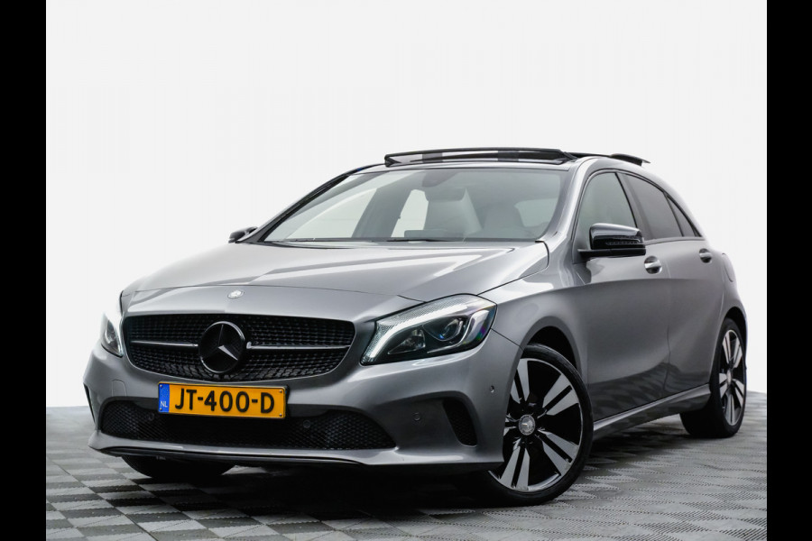 Mercedes-Benz A-Klasse AMG Night Edition Aut7 facelift (panodak,sfeerverlichting,leer,navi,led)