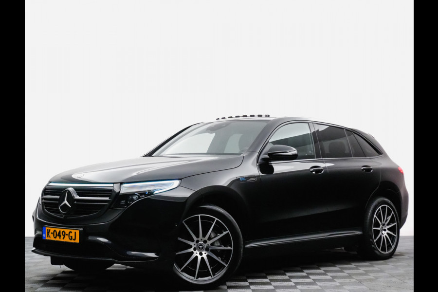 Mercedes-Benz EQC 400 4MATIC AMG Business Solution (lage bijtelling, panodak,burmester,sfeerverlichting,360,headup)