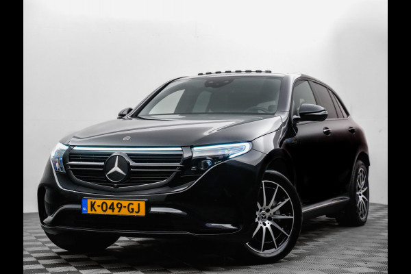 Mercedes-Benz EQC 400 4MATIC AMG Business Solution (lage bijtelling, panodak,burmester,sfeerverlichting,360,headup)