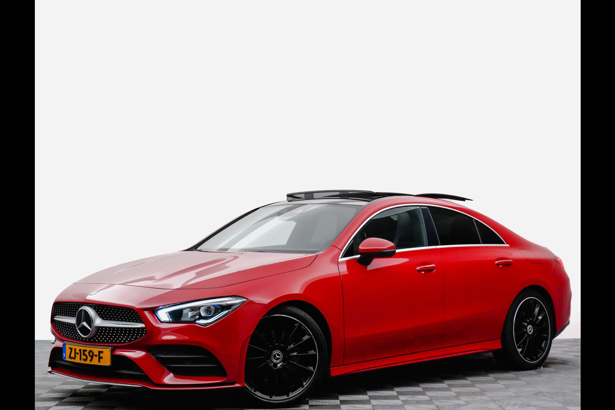 Mercedes-Benz CLA-Klasse AMG 165pk Aut (headup.panodak,camera,leer,led,widescreen)