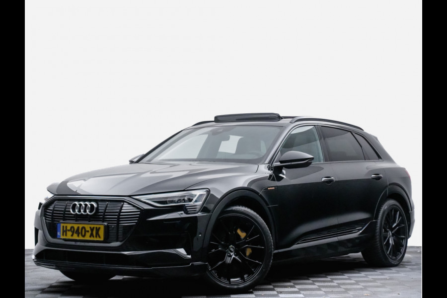 Audi e-tron e-tron 55 Quattro advanced Pro Line Plus 95 kWh- (panoramadak,B&O,head-up,sfeerverlichting,360,sportleer,carplay)