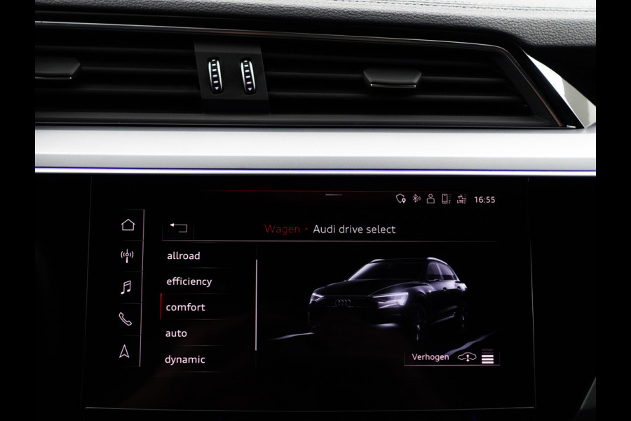 Audi e-tron e-tron 55 Quattro advanced Pro Line Plus 95 kWh- (panoramadak,B&O,head-up,sfeerverlichting,360,sportleer,carplay)