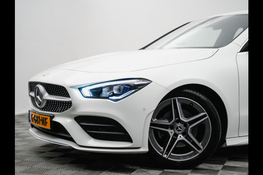 Mercedes-Benz CLA-Klasse 180 AMG Aut9 (leer,navi,camera,LED,keyless,adaptive cruise)