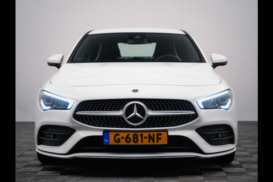 Mercedes-Benz CLA-Klasse 180 AMG Aut9 (leer,navi,camera,LED,keyless,adaptive cruise)