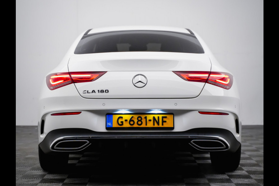 Mercedes-Benz CLA-Klasse 180 AMG Aut9 (leer,navi,camera,LED,keyless,adaptive cruise)