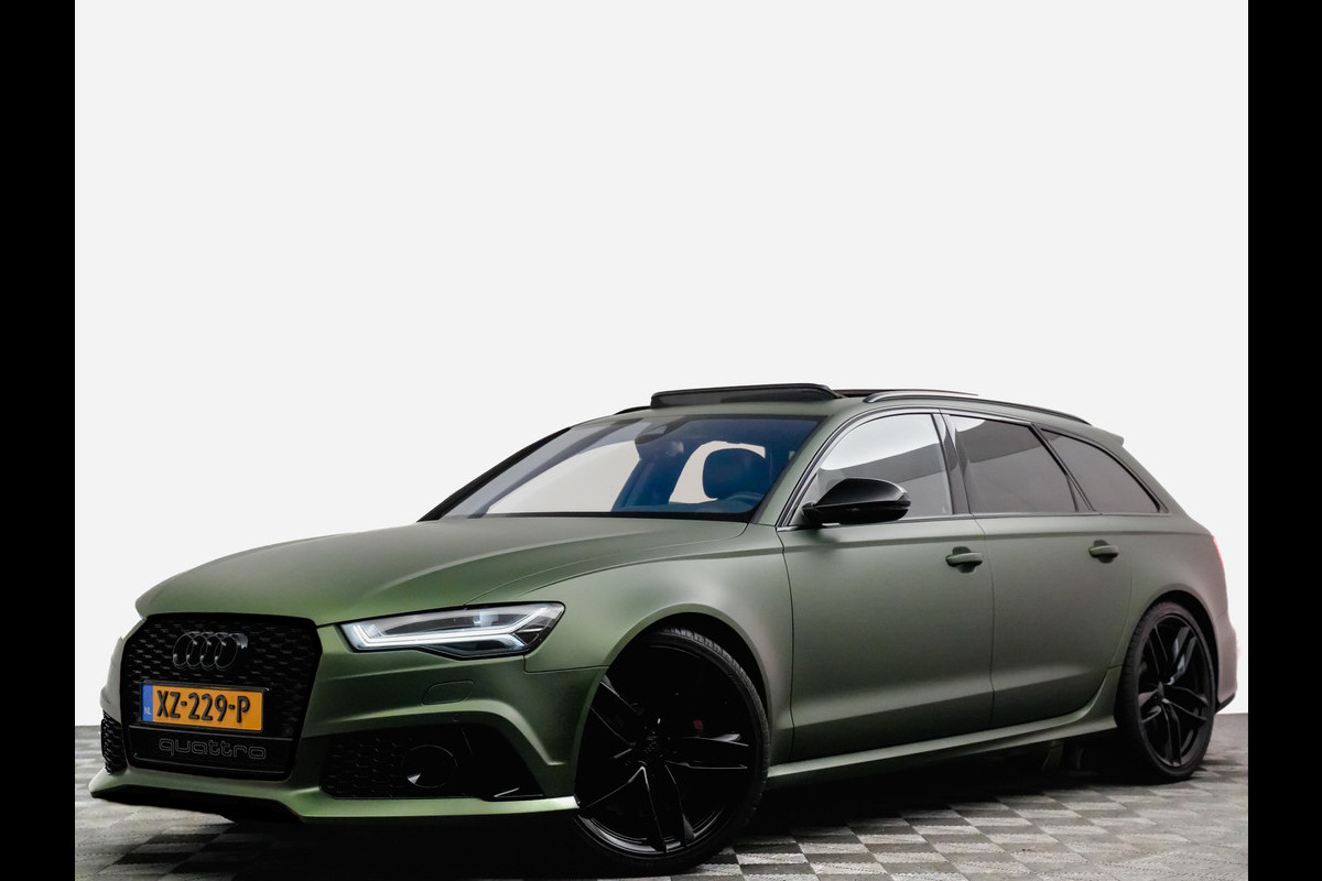 Audi RS6 Avant 4.0 TFSI quattro 606pk performance Pro Line Plus (massage,panodak,keramisch,stoelventilatie,head-up)