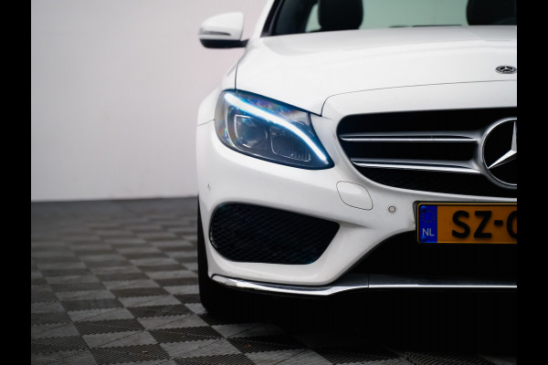 Mercedes-Benz C-Klasse AMG Aut9 (panodak,sfeerverlichting,keyless,leer,camera)