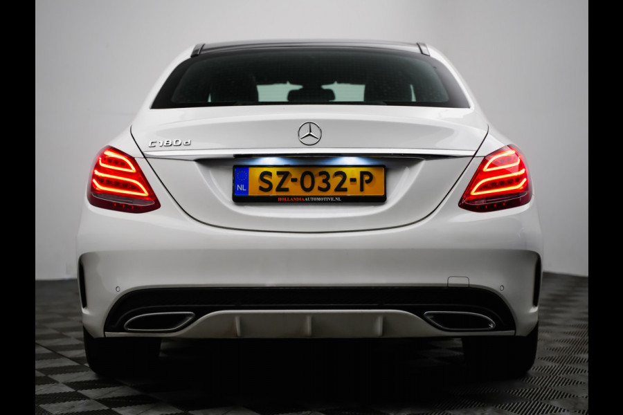 Mercedes-Benz C-Klasse AMG Aut9 (panodak,sfeerverlichting,keyless,leer,camera)