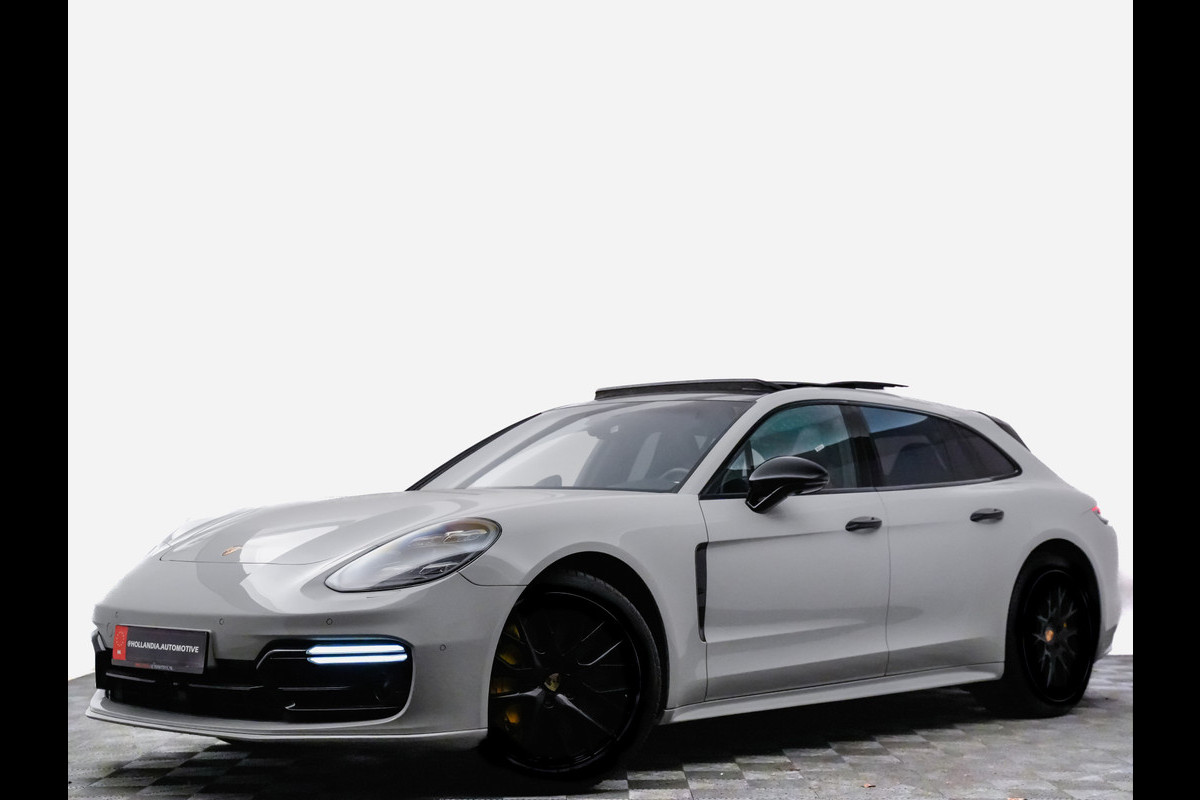 Porsche Panamera Sport Turismo Turbo 4.0 550pk (carbon,burmester,softclose,alcantara hemel,stoelventilatie,keramisch)