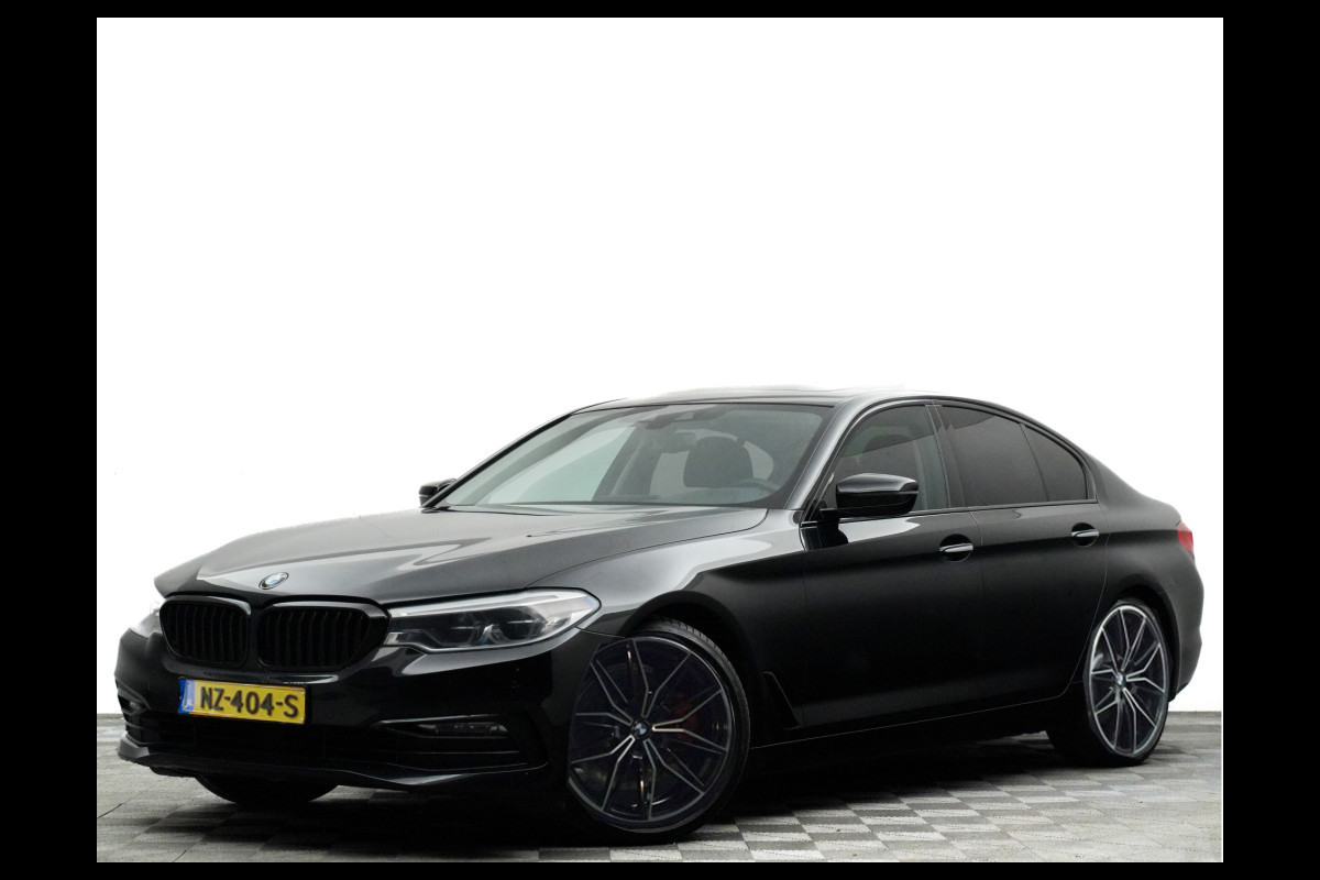 BMW 5 Serie 520d Aut8 M Sport Black Edition (laser,leer,virtual cockpit,park assist,navi pro)