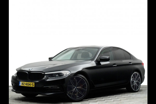 BMW 5 Serie 520d Aut8 M Sport Black Edition (laser,leer,virtual cockpit,park assist,navi pro)