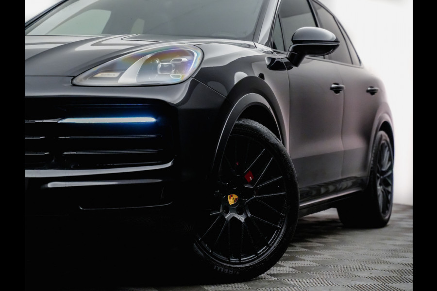 Porsche Cayenne 3.0 E-Hybrid Sport Chrono 465pk Black Turbo Pack (panodak,bose,360,matrix,keyless,sportleer)