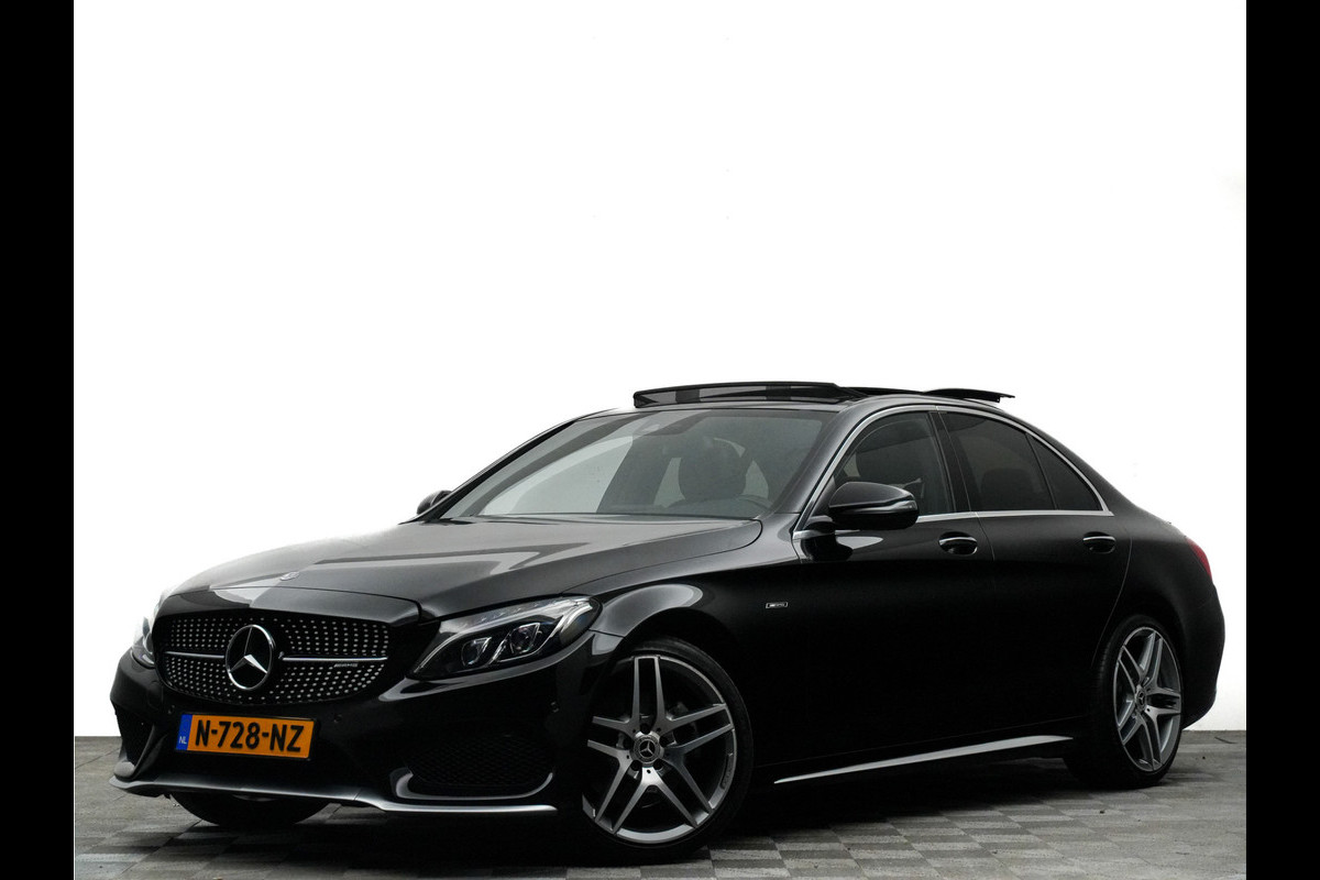 Mercedes-Benz C-Klasse 300 AMG 4Matic 245pk Prestige Aut7 (panodak,leer,burmester,sfeerverlichting)