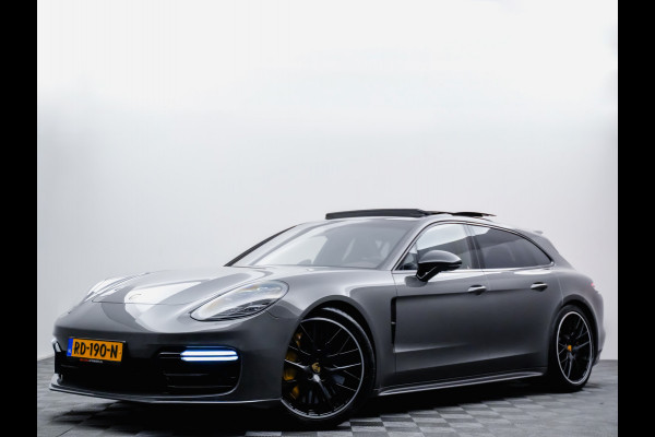 Porsche Panamera Sport Turismo 4.0 Turbo 550pk (burmester,panodak,matrix,stoelventilatie,keramisch,carbon,360)