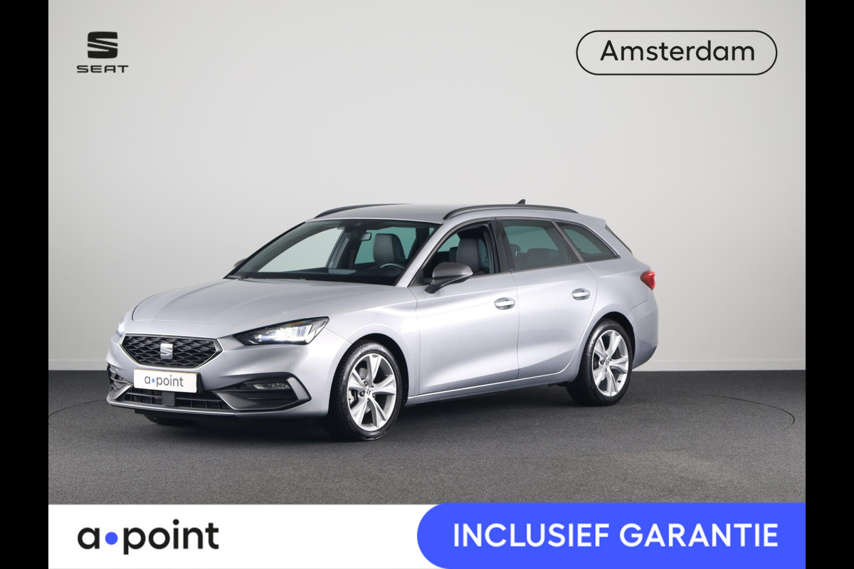 Seat Leon Sportstourer 1.0 TSI FR Business 110 pk | Verlengde garantie | Navigatie | Parkeersensoren achter | Cruise control | Stoelverwarming |