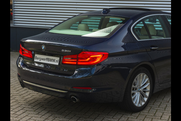 BMW 5 Serie 530i Luxury Line - Dak - Comfortzetels - Camera - Comfort Access