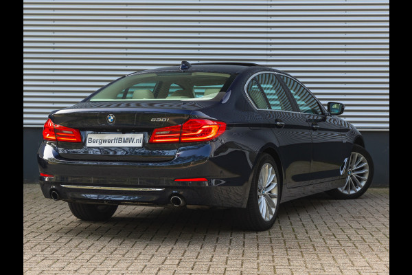 BMW 5 Serie 530i Luxury Line - Dak - Comfortzetels - Camera - Comfort Access