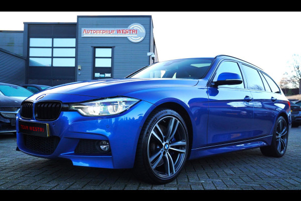 BMW 3 Serie Touring 335d xDrive Centennial High Executive | Panorama | Harman/Kardon | Elek trekhaak | 360 cam | Eristol Blau |