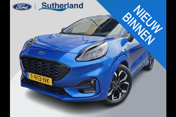 Ford Puma 1.0 EcoBoost Hybrid ST-Line X Digitaal dashboard | Half leder | B&O geluidssysteem | Adaptive cruise control | Lane assist | Climate control | Nieuwstaat!