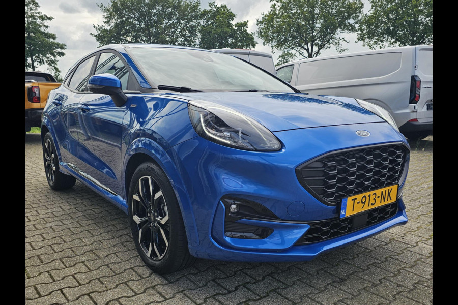 Ford Puma 1.0 EcoBoost Hybrid ST-Line X Digitaal dashboard | Half leder | B&O geluidssysteem | Adaptive cruise control | Lane assist | Climate control | Nieuwstaat!