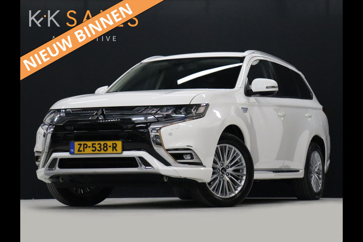 Mitsubishi Outlander 2.4 PHEV Intense [TREKHAAK, LEDER/ALCANTARA, CARPLAY/ANDROID, CRUISE, CLIMATE, LED, NIEUWSTAAT]