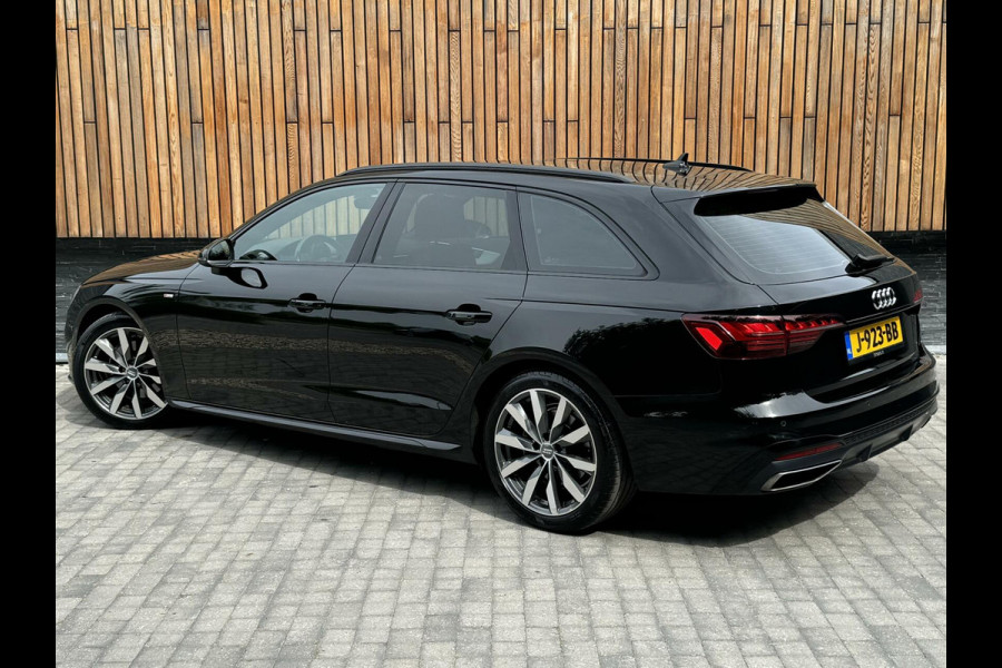 Audi A4 Avant 35 TFSI S-line Automaat | Navi | Privacy glass | Zwart optiek | Parkeersensoren voor en achter | Digitale dashboard | Stoe