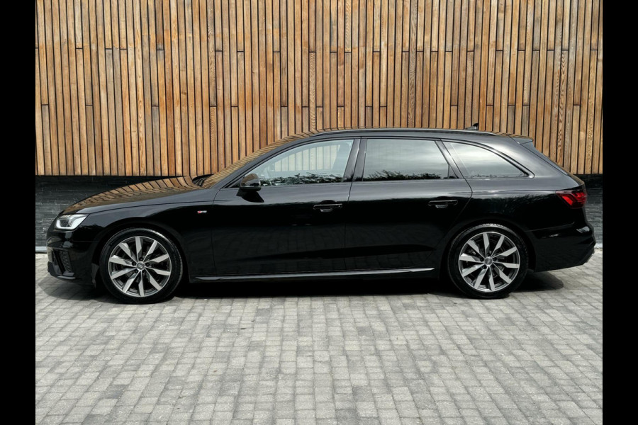 Audi A4 Avant 35 TFSI S-line Automaat | Navi | Privacy glass | Zwart optiek | Parkeersensoren voor en achter | Digitale dashboard | Stoe