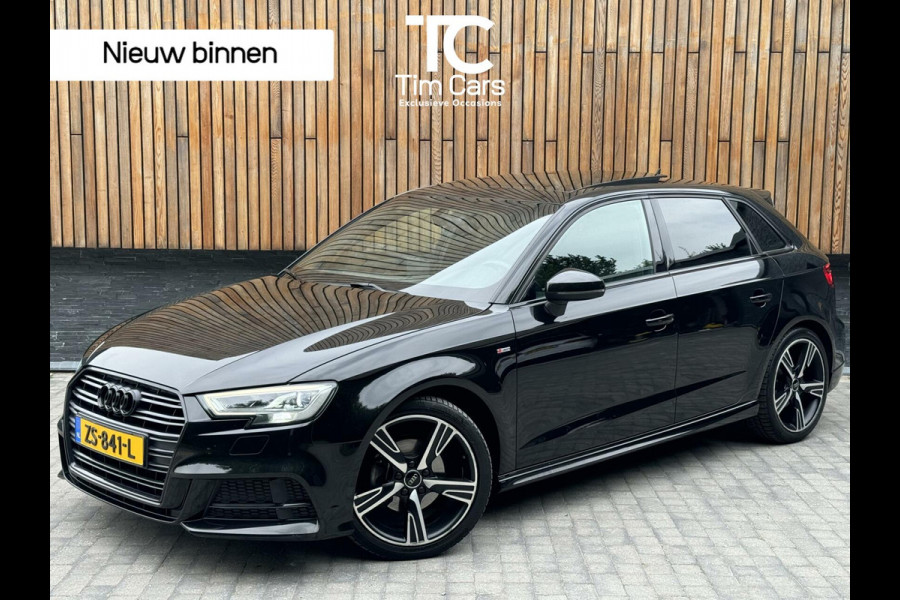 Audi A3 Sportback 35 TFSI S-line Automaat | Pano | Digitale dashboard | Stoelverwarming | Apple CarPlay | Getint glas | Zwart optiek