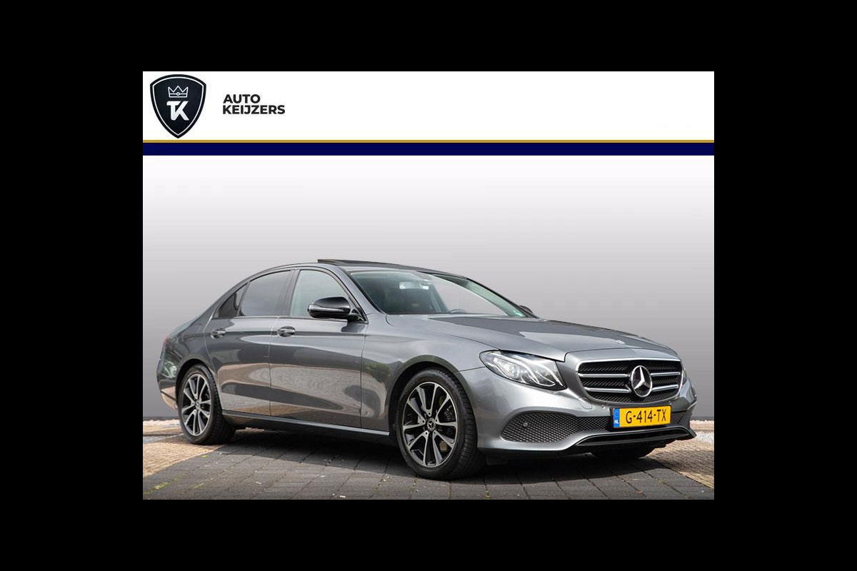 Mercedes-Benz E-Klasse 220 d Business Solution AMG Schuifdak Clima Cruise Leer 18''LM