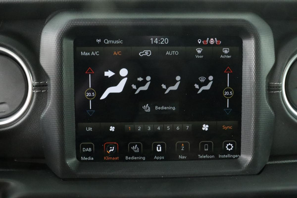 Jeep Wrangler Unlimited 4xe 380 Dual Top | Leder | Adaptive cruise | Camera | Stoel & stuurverwarming | Trekhaak | Full LED | Keyless | Navigatie | Alpine audio