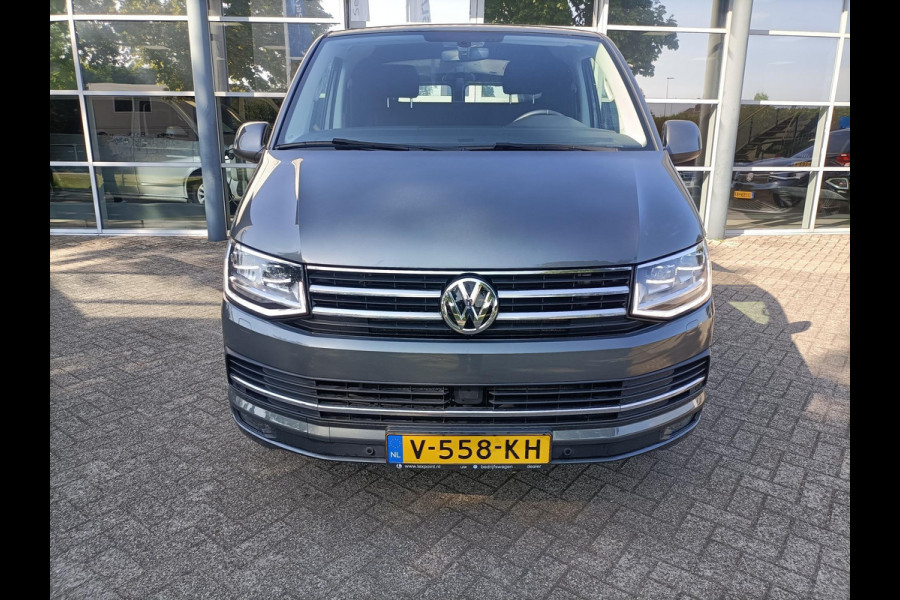 Volkswagen Transporter 2.0 TDI L2H1 Highline 150 pk Automaat (DSG) | Navigatie | Trekhaak |Parkeersensoren | Adaptieve cruise control | LED koplampen | Zijschuifdeuren Link en Rechts