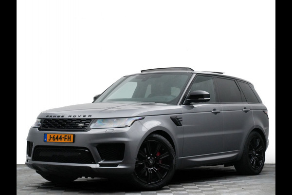 Land Rover Range Rover Sport P400e 445pk HSE Black Pack (brembo,360,leer,matrix,panodak,meridian)