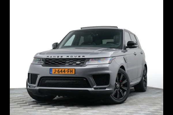 Land Rover Range Rover Sport P400e 445pk HSE Black Pack (brembo,360,leer,matrix,panodak,meridian)