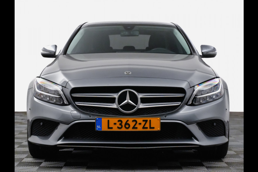 Mercedes-Benz C-Klasse 180 Aut9 157pk Premium (matrix,leer,keyless,navi pro,360)