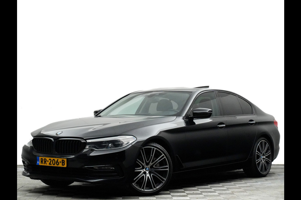 BMW 5 Serie 540i 340pk High Executive (leer,panodak,laser,harman kardon,sfeerverlichting,360)