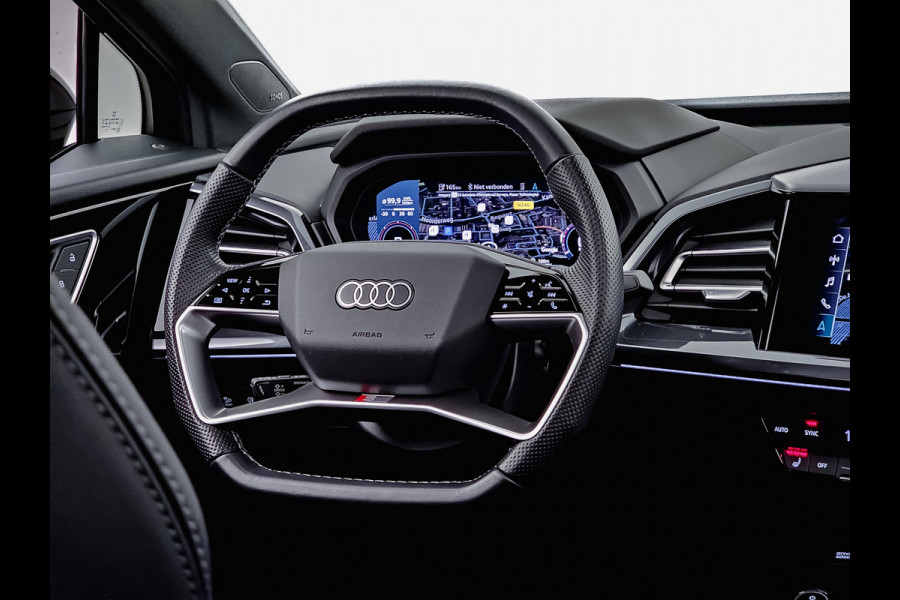 Audi Q4 Etron 40 Launch edition S Competition 300pk (panodak,sfeerverlichting,matrix,sonos,warmtepomp)