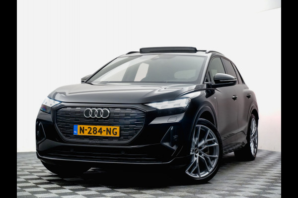 Audi Q4 Etron 40 Launch edition S Competition 300pk (panodak,sfeerverlichting,matrix,sonos,warmtepomp)