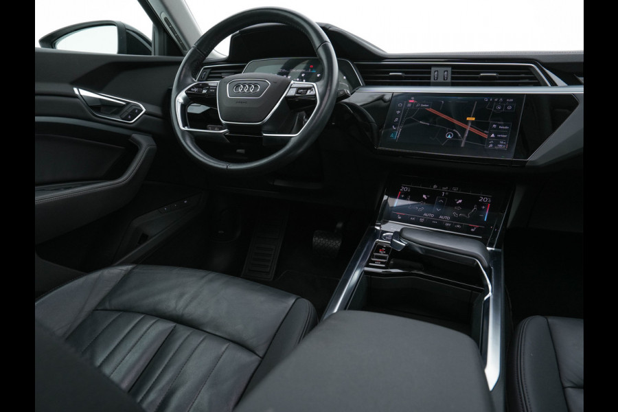 Audi e-tron 50 Quattro Launch Edition plus 71 kWh [ 3-Fase ] (INCL-BTW) *PANO | MILANO-FULL-LEATHER | ADAPT.CRUISE | FULL-LED | DIGI-COCKPIT | KEYLESS | MEMORY-PACK | CAMERA | NAVI-FULLMAP | SHIFT-PADDLES | COMFORT-SEATS | 20''ALU*