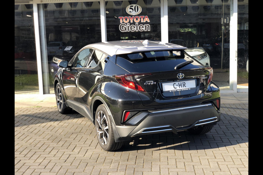 Toyota C-HR 2.0 Hybrid Bi-Tone | Dodehoekherkenning, Apple CarPlay/Android Auto, 18 inch, Keyless, Stoel + Stuurverwarming