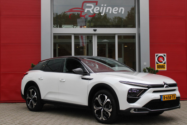 Citroën C5 X 1.6 PHEV 225PK AUTOMAAT HYBRID SHINE |NAVIGATIE |19'' TWO TONE LICHTMETALEN VELGEN|ELEKTRISCHE ACHTERKLEP | LEDEREN BEKLEDING | ELEKTRISCH VERSTELBARE VOORSTOELEN MET GEHEUGEN | CAMERA | DODEHOEK BEWAKING | STOEL/STUUR VERW. |STOELVENTILATIE | DRAADLOZE TELEFOON LADER | APPLECARPLAY/ANDROID AUTO|FULL LED KOPLAMPEN|