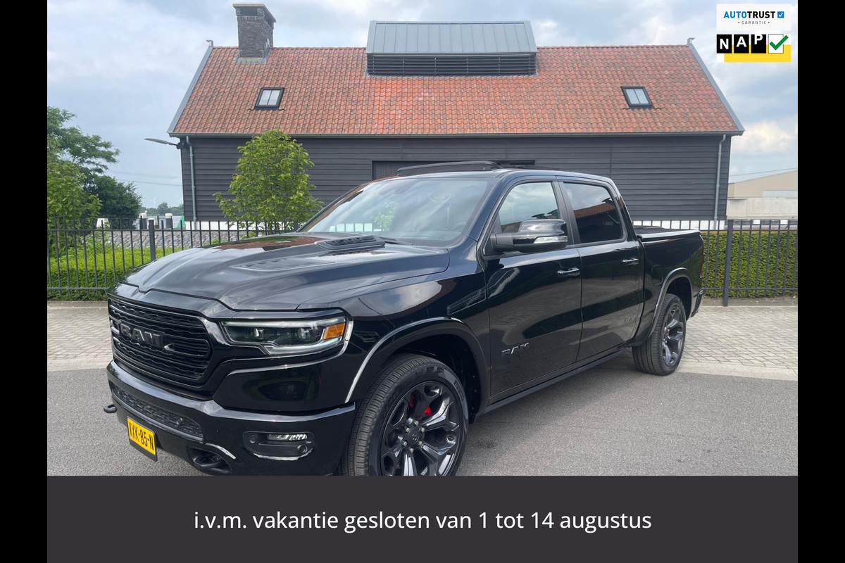 Dodge Ram 1500 Limited Night Edition / Panoramadak / Luchtvering / LPG